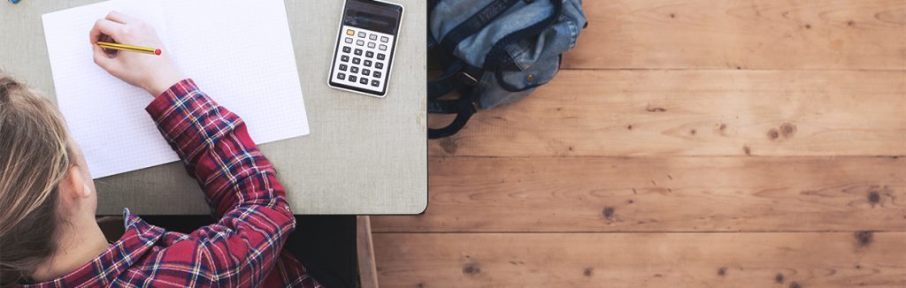 Student at desk - Psychoeducational Evaluations